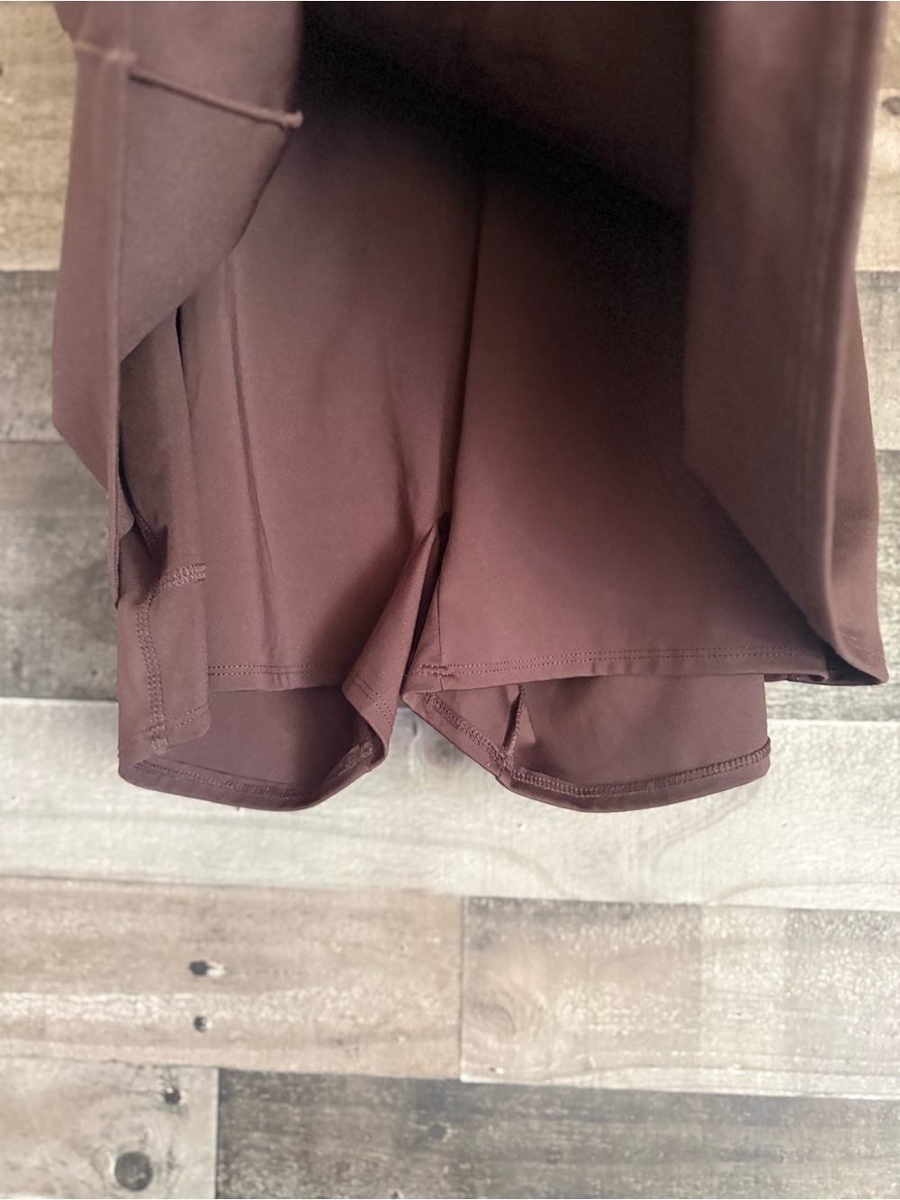 Danskin Chocolate Brown Mini Slip Dress - Picture 5 of 10
